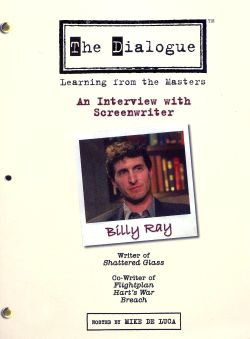 The Dialogue: Learning From the Masters - Billy Ray