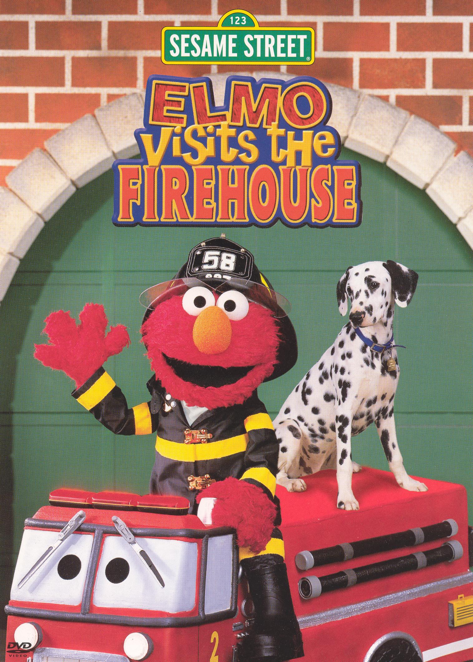 sesame street visits the firehouse