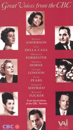 Great Singers from the CBC, 1957-1965