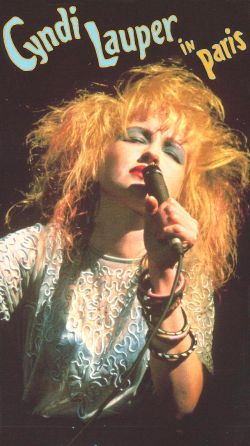 Cyndi Lauper in Paris