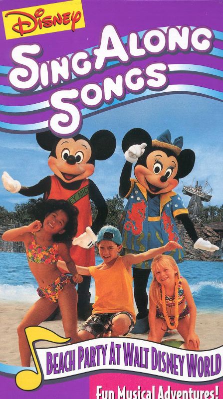 Disney Sing Along Songs Beach Party At Disney World Vhs The Best Porn