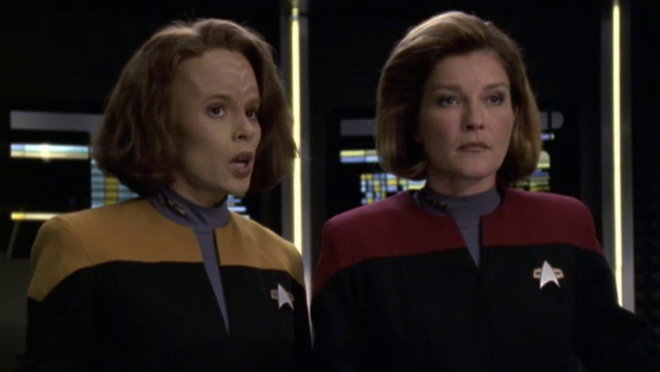 star trek voyager in the blink of an eye