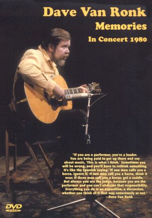Dave Van Ronk: Memories - In Concert 1980