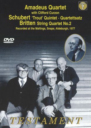 Schubert: Trout Quintet/Britten String Quartet no. 3