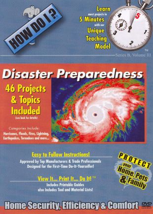 How Do I: Disaster Preparedness