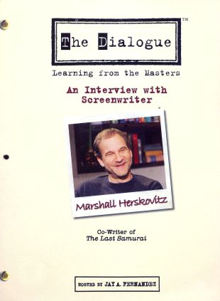 The Dialogue: Learning From the Masters - Marshall Herskovitz
