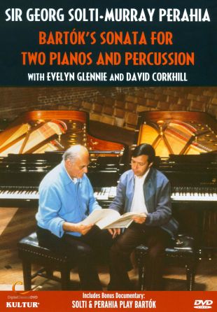 Sir Georg Solti and Murray Perahia: Bartok's Sonata for Two Pianos and Percussion