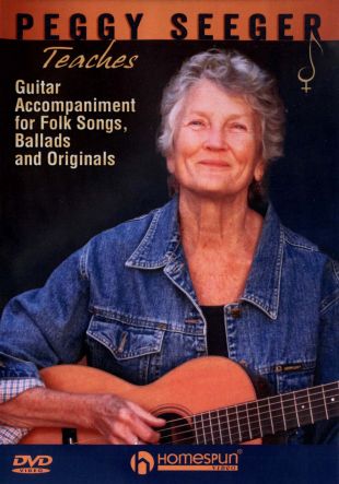 Peggy Seeger Teaches Guitar Accompaniment for Folk Songs, Ballads and Originals