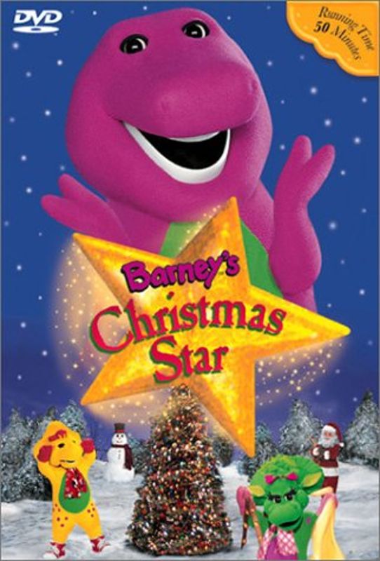 barney christmas star