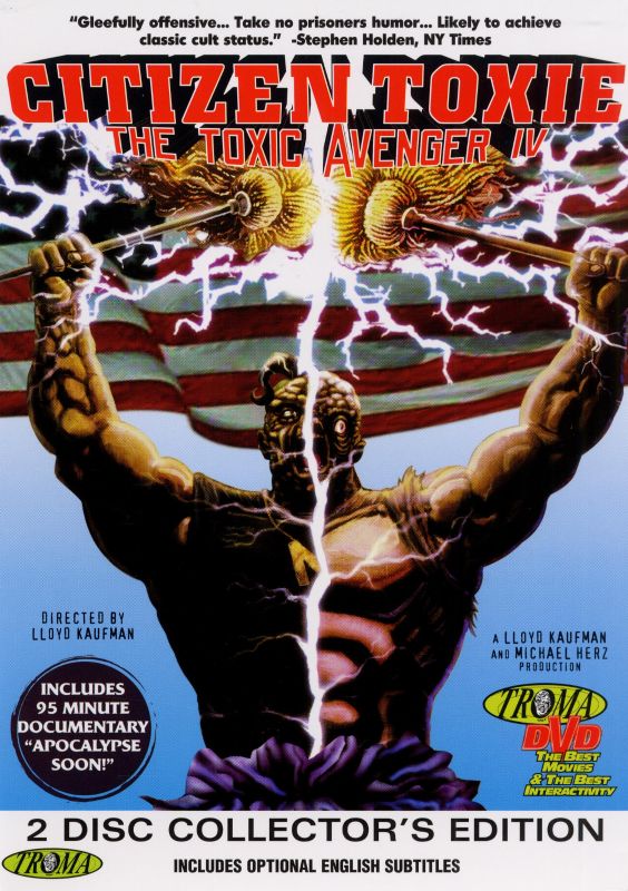 Citizen Toxie The Toxic Avenger Iv 2000 Lloyd Kaufman Synopsis