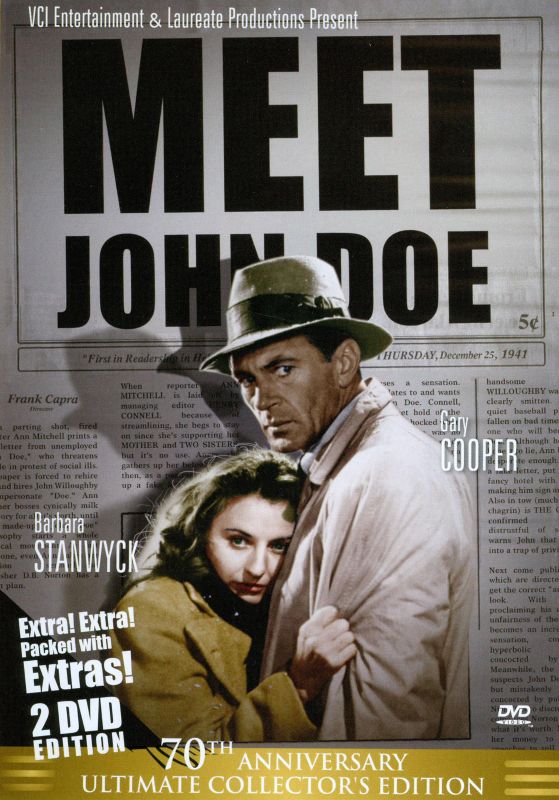 Meet John Doe (1941) Frank Capra Synopsis, Characteristics, Moods