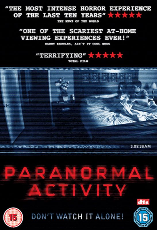 paranormal activity movie order