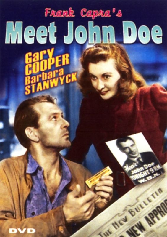 Meet John Doe (1941) Frank Capra Synopsis, Characteristics, Moods