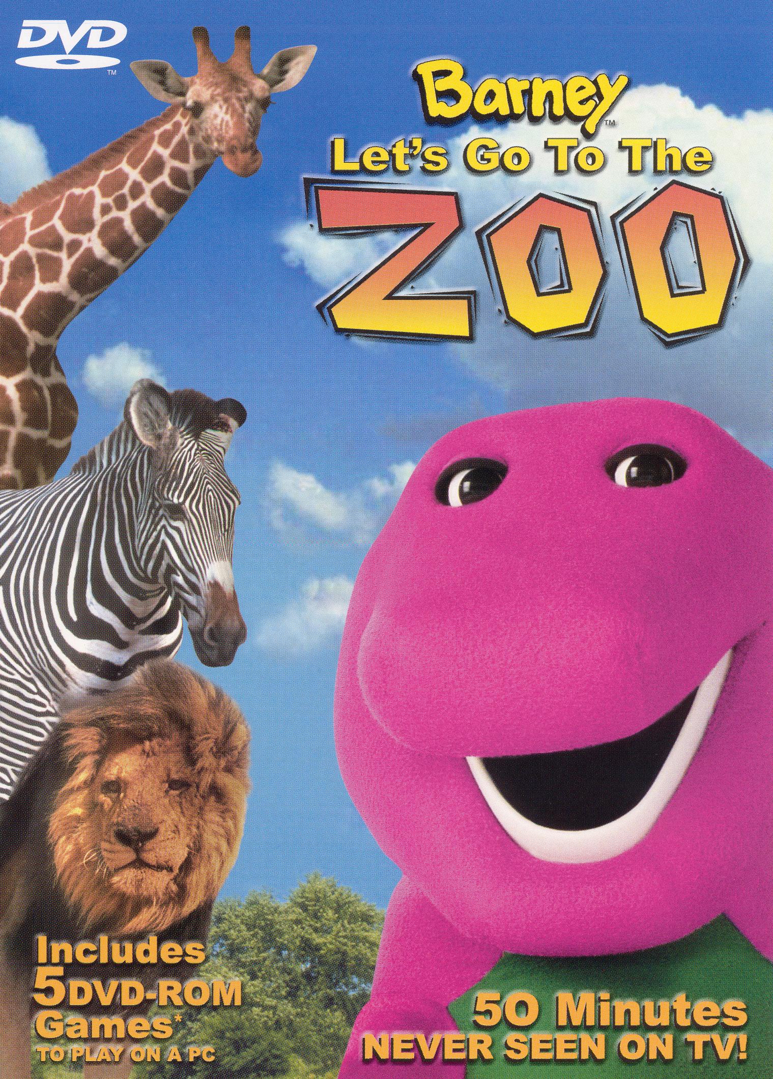 Barney Let's Go To The Zoo Elephant
