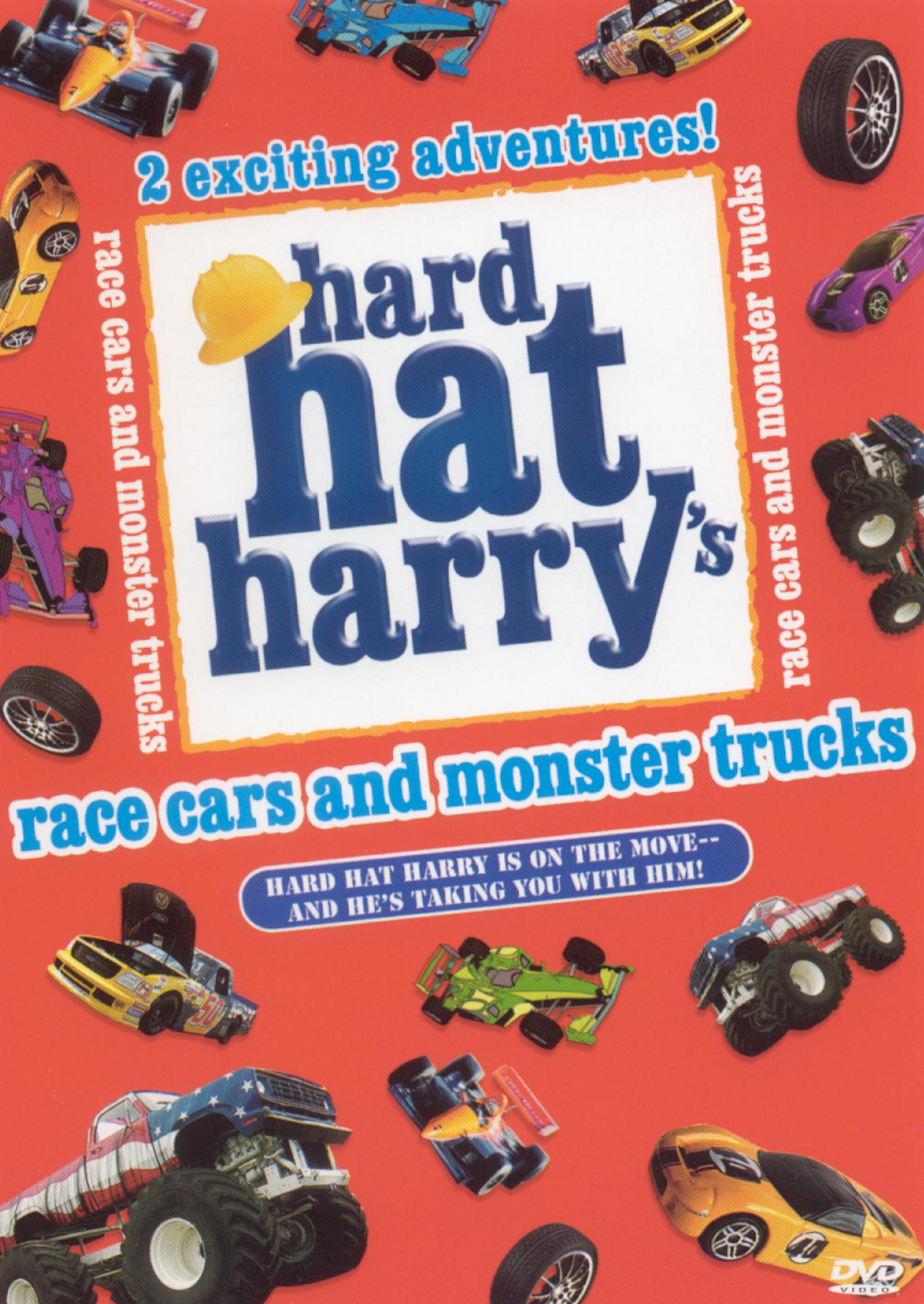 Hard Hat Harry Race Cars Monster Trucks Hard Hat Harry Race Cars Monster Trucks