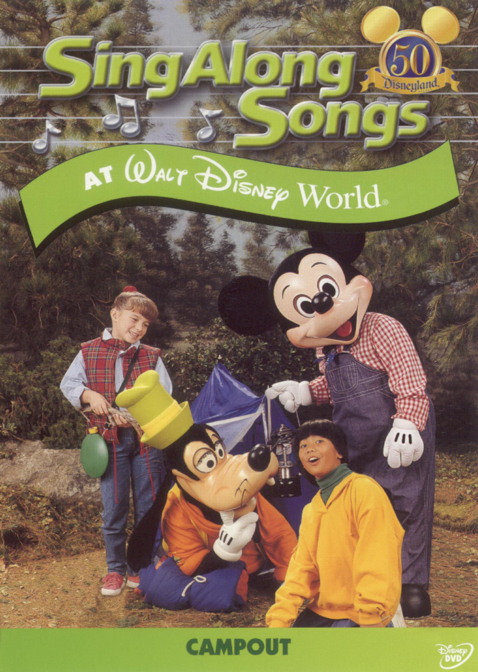 Mickey's Fun Songs: Campout at Walt Disney World (1994) - | Releases ...