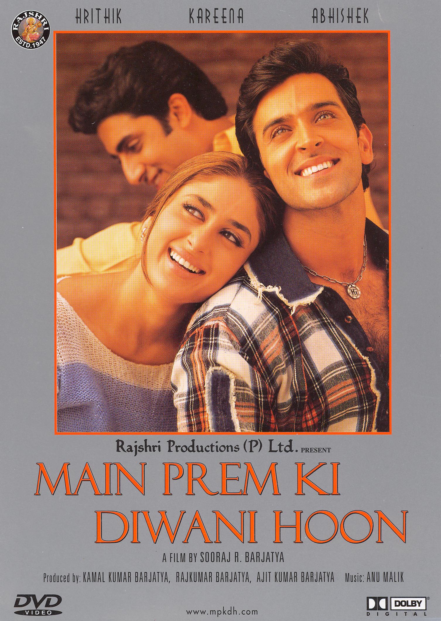 Main Prem Ki Diwani Hoon (2003) - Sooraj R. Barjatya | Review | AllMovie