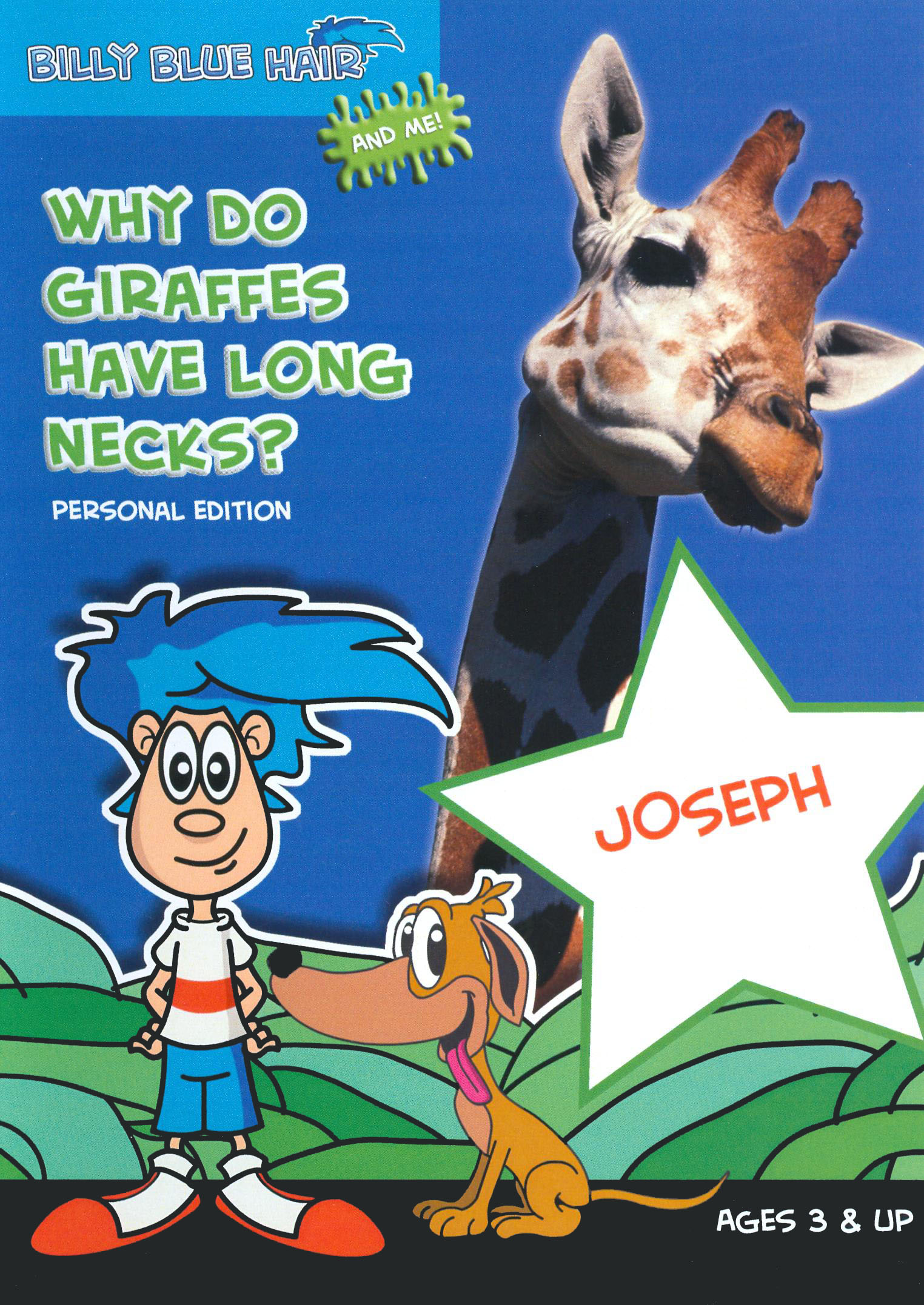 Billy blue hair why do giraffes have long necks 2008 synopsis 