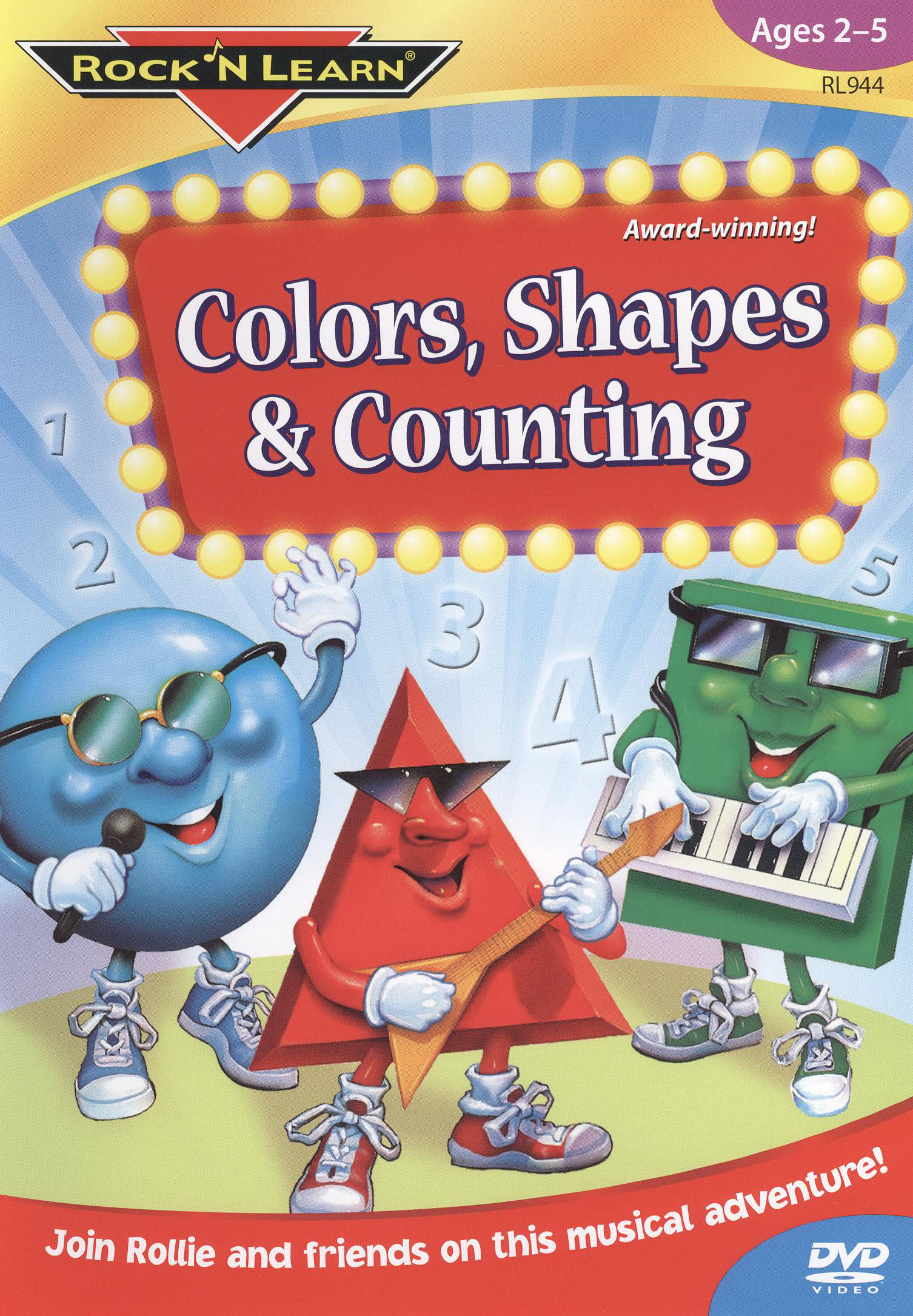 Rock 'N Learn Colors, Shapes & Counting   Synopsis, Characteristics