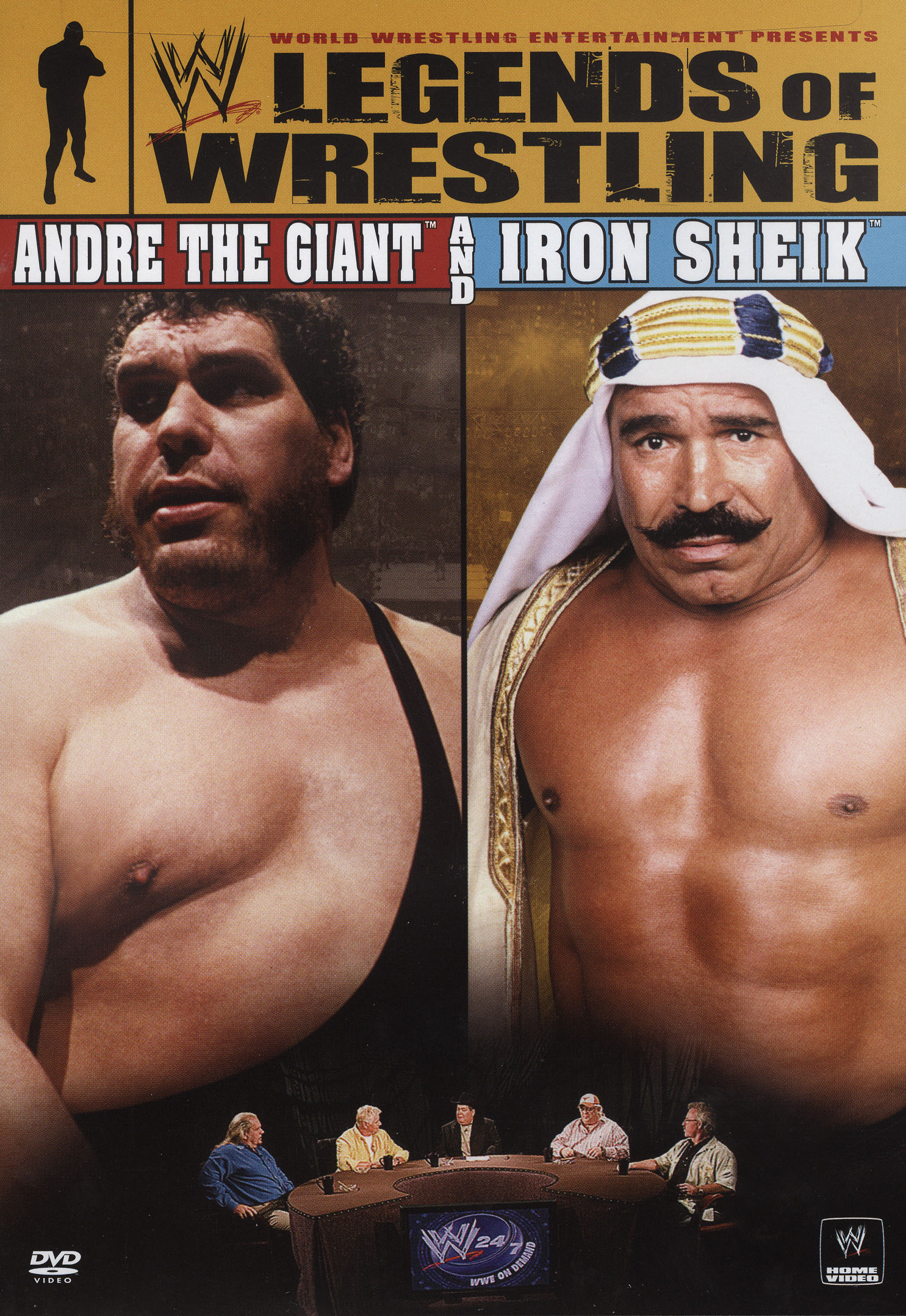 WWE Legends of Wrestling Andre the Giant and Iron Sheik (2008