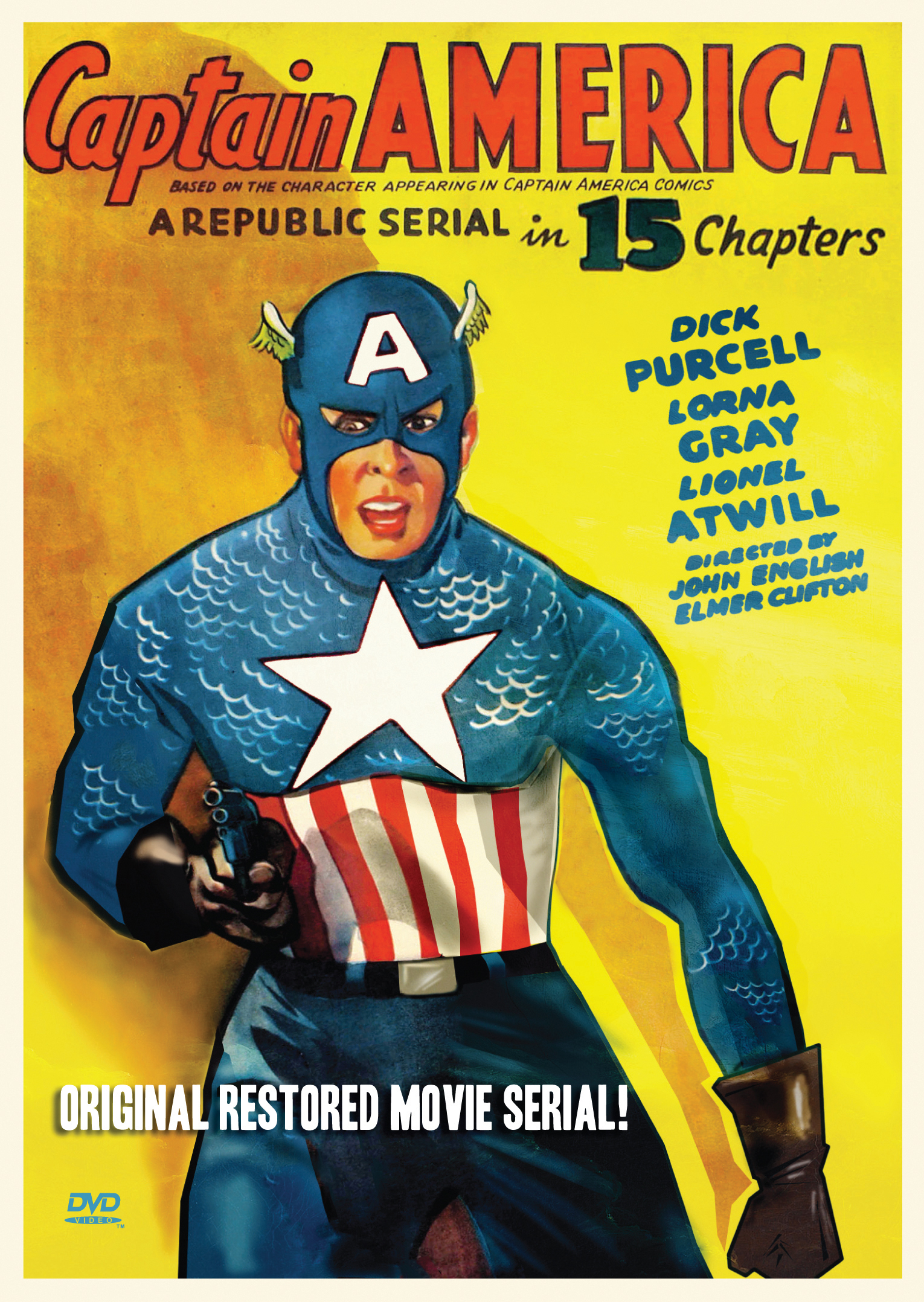 Captain America Serial 1944 Elmer Clifton John