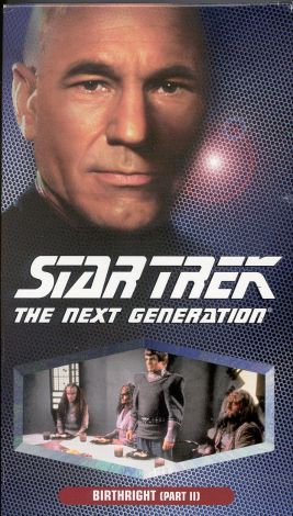 Star Trek The Next Generation Birthright (1993) Les Landau, Dan