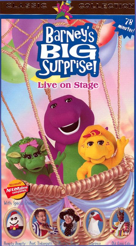 Barney Big Surprise Live On Stage