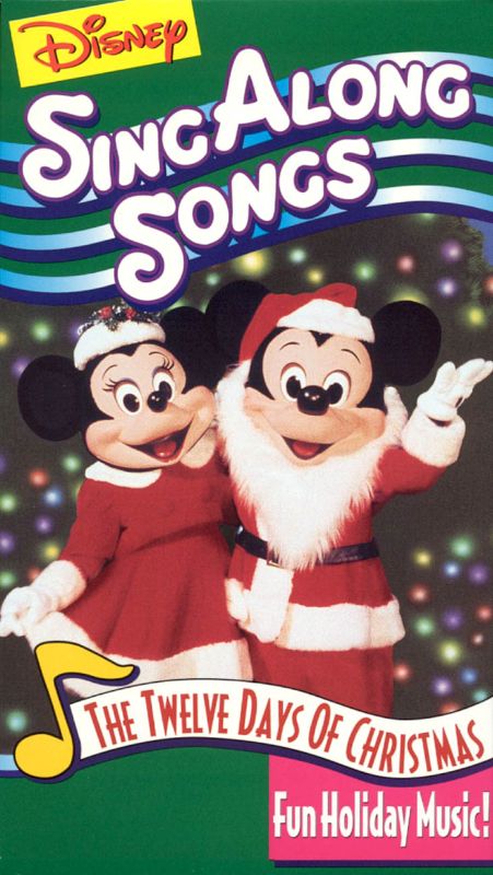 Disney Sing Along Songs The Twelve Days Of Christmasvhs Disney | Images ...