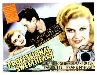 Professional Sweetheart (1933) Professional Sweetheart (1933)