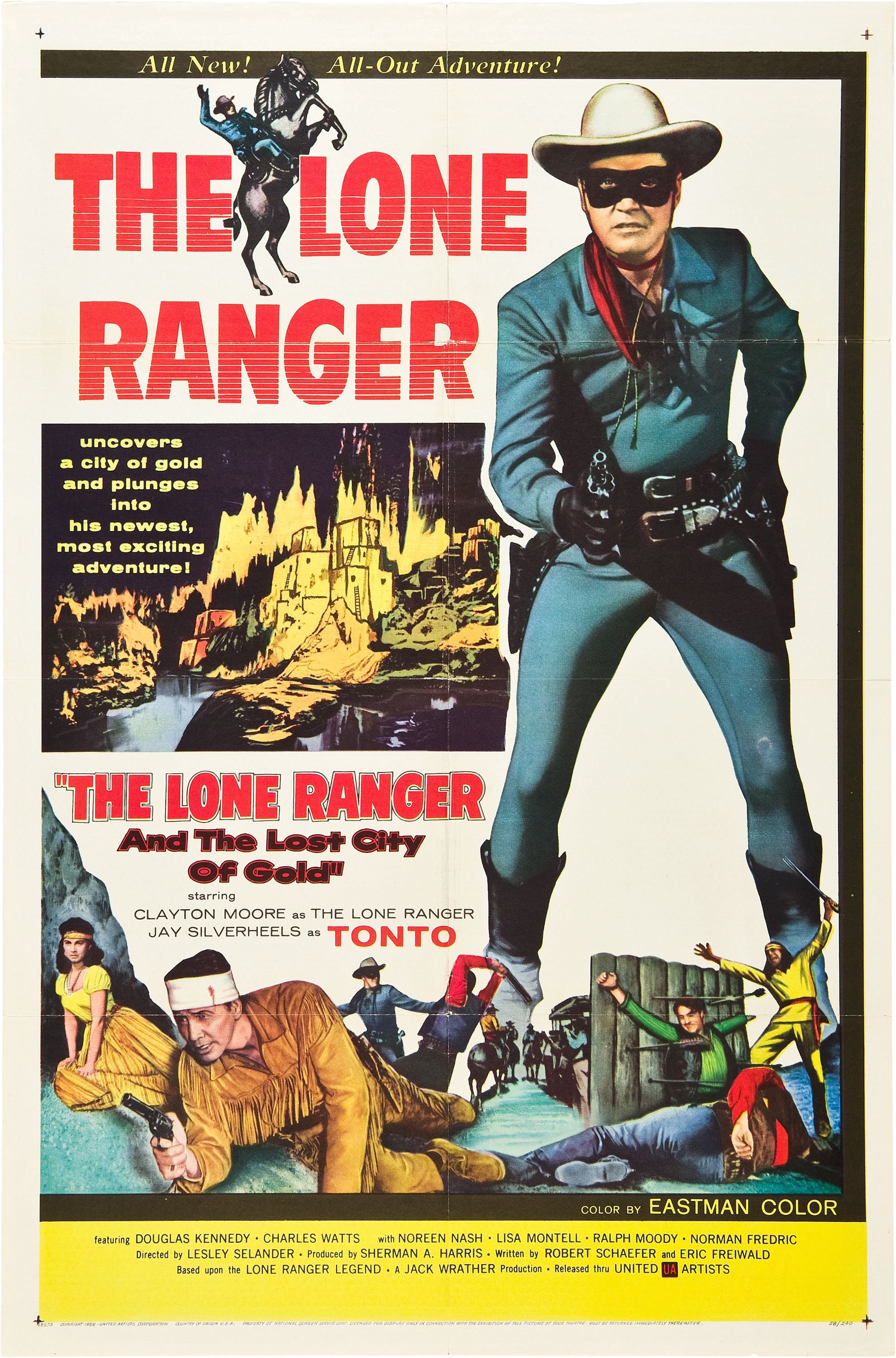 The Lone Ranger and the Lost City of Gold (1958) - Lesley Selander ...