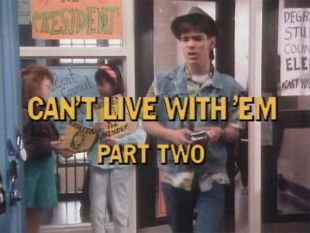Degrassi Junior High : Can't Live with 'Em, Part 2