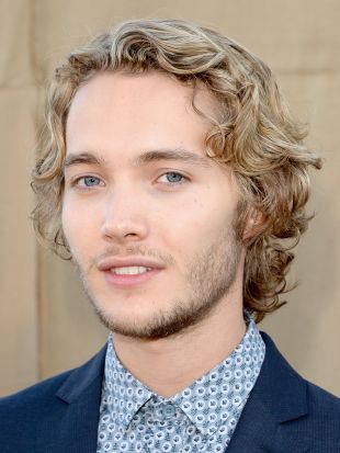 Image of Toby Regbo on location for Someday This Pain Will Be