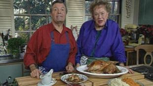 Julia and Jacques Cooking at Home : (Not Quite Traditional) Roast Turkey Dinner