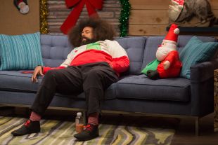 Comedy Bang! Bang! : The Lonely Island Wear Holiday Sweaters and White Pants