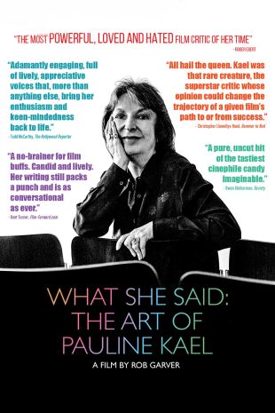 What She Said: The Art of Pauline Kael