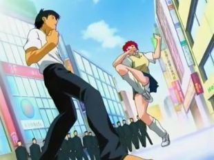 Air Master : Beat It In! Maki vs. Kinjiro