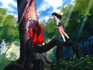 InuYasha : The Girl Who Overcame Time and the Boy Who Was Just Overcome