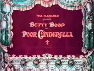 Betty Boop Cartoon : Poor Cinderella