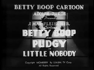 Betty Boop Cartoon : Little Nobody