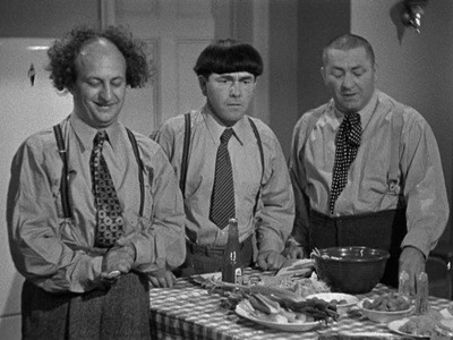 The Three Stooges : Sock-a-Bye, Baby (1942) - Jules White | Releases ...