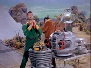 wreck of the robot lost in space