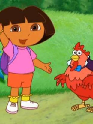 Dora the Explorer : The Big Red Chicken's Magic Wand