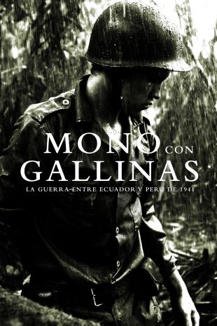 Mono con Gallinas