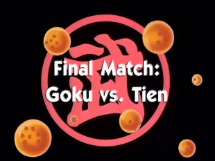Dragon Ball : Final Match: Goku vs. Tien Shinhan
