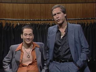 Saturday Night Live : Chevy Chase; Robbie Robertson