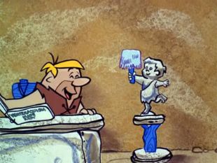 The Flintstones : Ventriloquist Barney