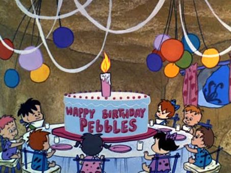 The Flintstones : Pebbles' Birthday Party (1964) - William Hanna ...