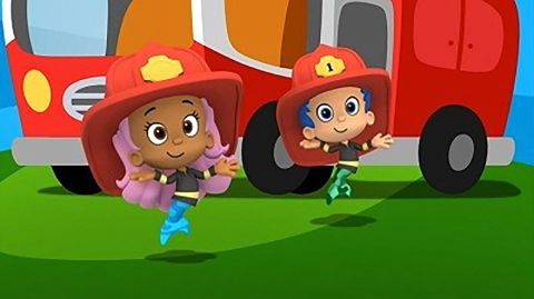 bubble guppies firefighter gil to the rescue