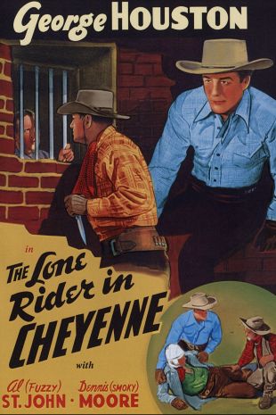 The Lone Rider in Cheyenne