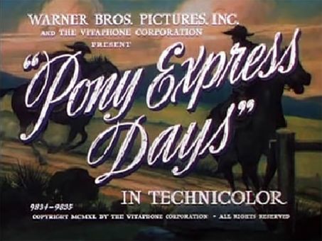 Pony Express Days 1940 B Reeves Eason Cast And Crew Allmovie